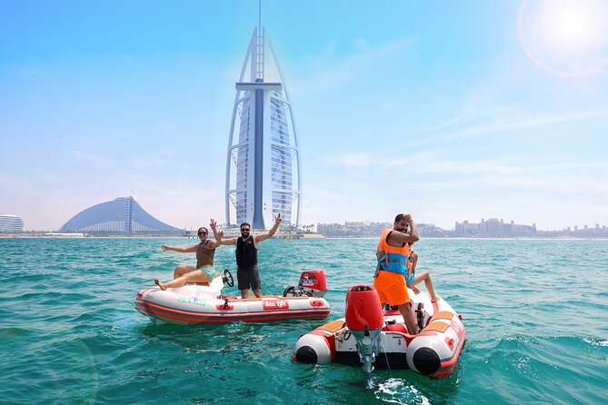 Self Drive boat tour Dubai : JBR, Atlantis and Burj Al Arab - Burj Al Arab: Dubai’s most recognizable sea view
