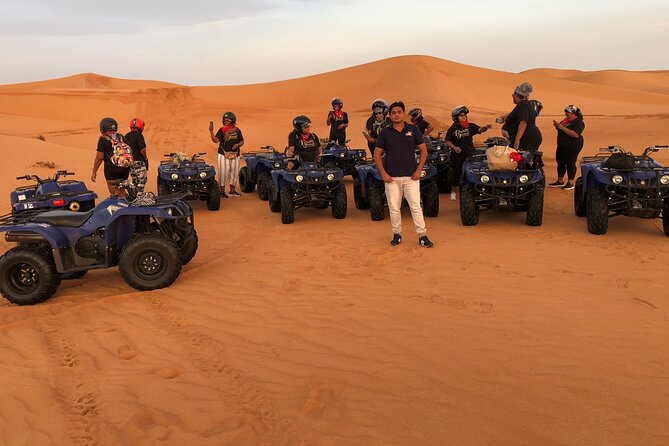 Self-drive Quad Bike with Sand Boarding and Camel Ride in Dubai - The guide can shape the quality of the morning