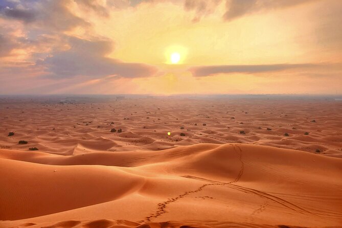 Shared Desert Safari Tour Dubai with Dinner Included - Sandboarding for 30 minutes