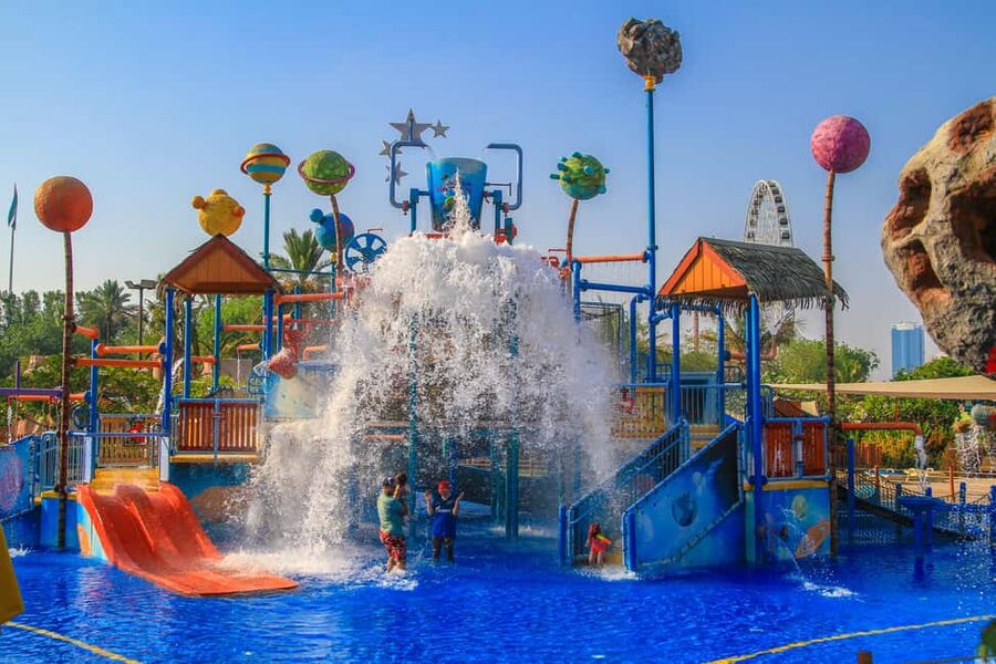 Sharjah: Pearls Kingdom Water Park Entry Ticket - The Rides, Slides, and Wave Pool