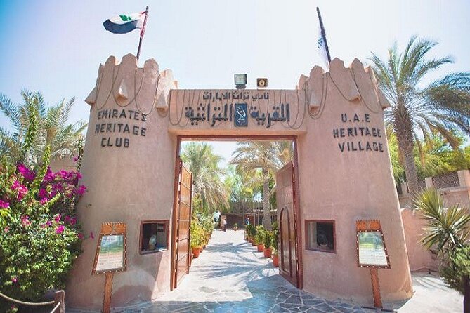 Small Group Abu Dhabi City and Sightseeing Tour From Dubai - Heritage Village adds a more traditional view