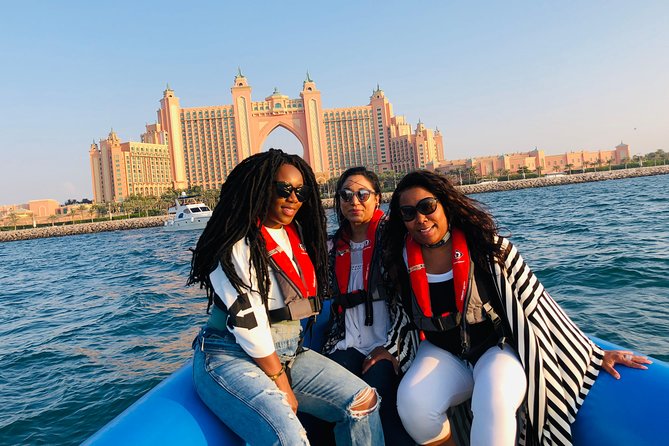 Speedboat Dubai: 60 Mins Guided Burj Al Arab & Atlantis Tour - What the one-hour pace feels like