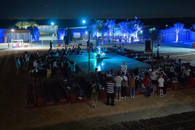 Standard Desert Safari, camel ride, BBQ Dinner, Belly Dance Show, Pick & Drop - A short camel ride, not a desert trek