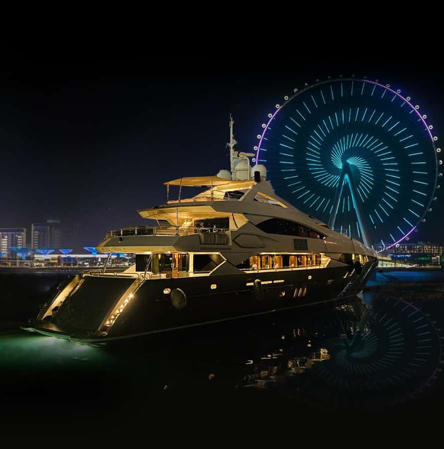 Sunseeker Superyacht: VIP Dinner, Premium Drinks& Live Music - Omakase sushi and Japanese dishes