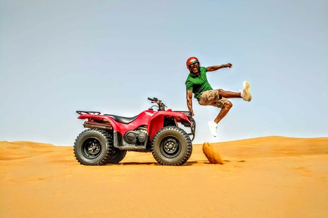 Sunset Camel Trek & Red Dunes Safari with BBQ at Al Khayma Camp From Dubai - Forty-five minutes of dune bashing