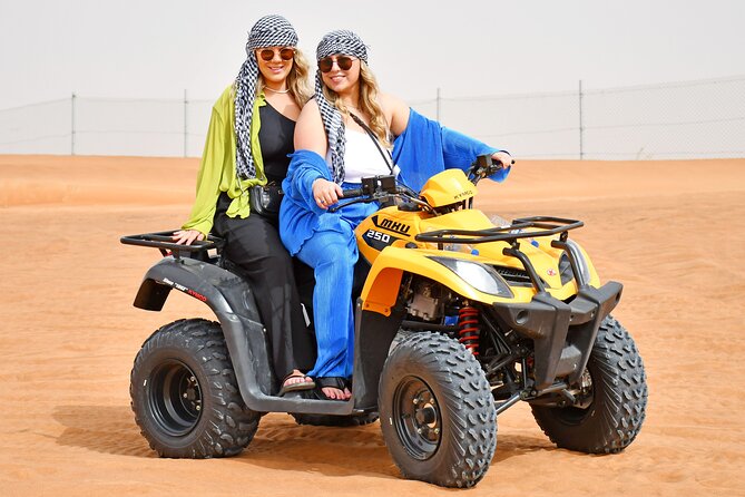 Sunset Desert Safari Quad bike Camel ride Sand Board & BBQ Dinner - BBQ dinner and four live shows