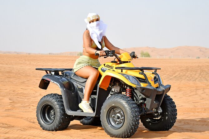 Sunset Desert Safari Quad bike Camel ride Sand Board & BBQ Dinner - Who will enjoy this desert safari most