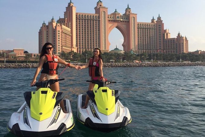 The Best Jet Ski in Dubai - 2 Hours Burj Al Arab - Dubai Marina - Atlantis Tour - Following Palm Jumeirah toward Atlantis