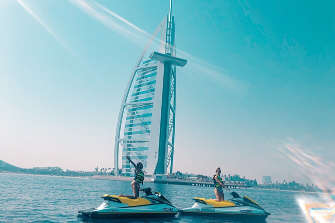 The Best Jet Ski in Dubai - 30 Minutes Burj Al Arab Tour - Distant views of Dubai Downtown and the Burj Khalifa