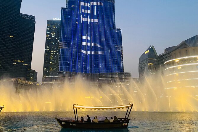 Traditional Abra Ride and Dubai Fountain Show at Burj Lake - Practical planning for a smoother evening