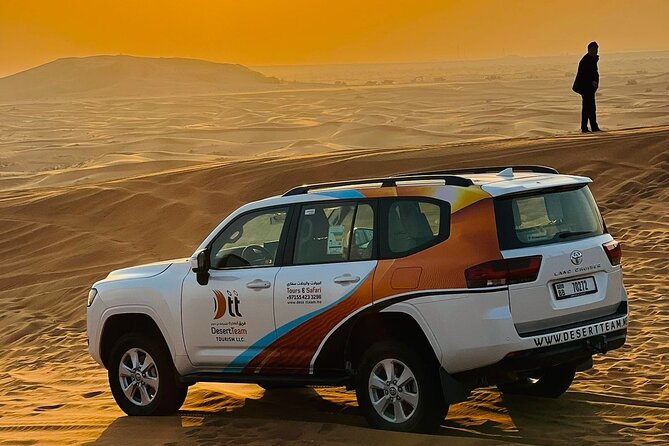 Ultimate Evening Desert Safari with Quad Biking & VIP Service - BBQ dinner with vegetarian choices