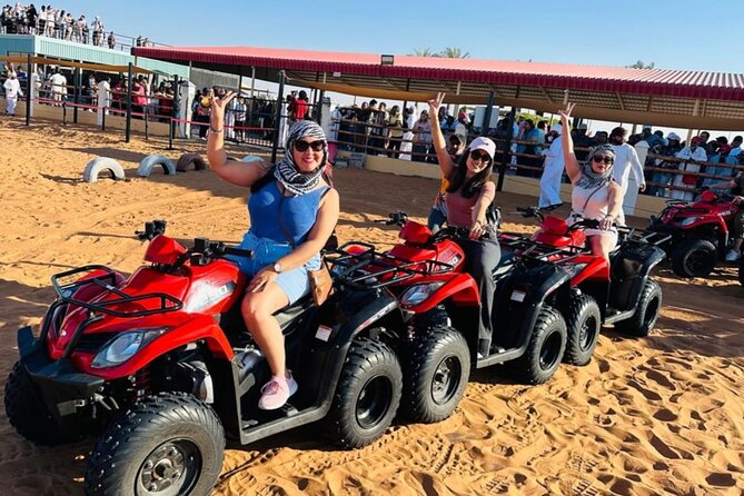 VIP Camp at Red Sand Safari with BBQ Dinner and ATV Ride - Key points at a glance
