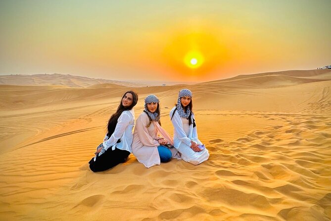 VIP Camp at Red Sand Safari with BBQ Dinner and ATV Ride - Sandboarding and the ATV ride