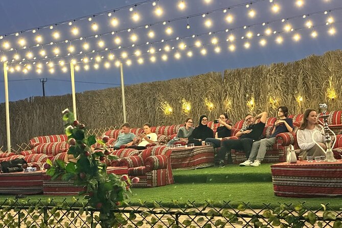 VIP Desert Safari Abu Dhabi with Private Seating Area - Sunset from a quieter stretch of desert