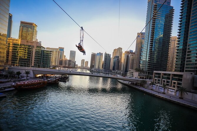 Xline Dubai Marina Zipline Experience With Transfers Option - The view is the real sightseeing reward