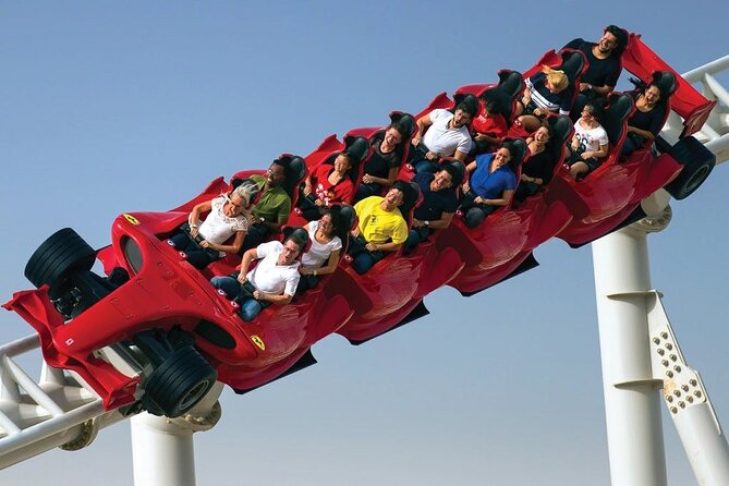 Yas island abu dhabi 1/2/3 park admission tickets - Booking Details That Matter
