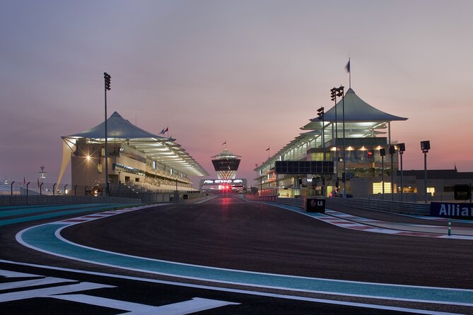 Yas Marina Circuit Tour - The media center and the race-day Paddock Club
